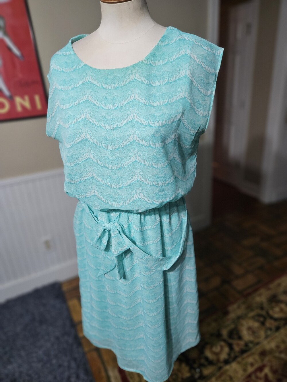 Cato Teal Dress Medium